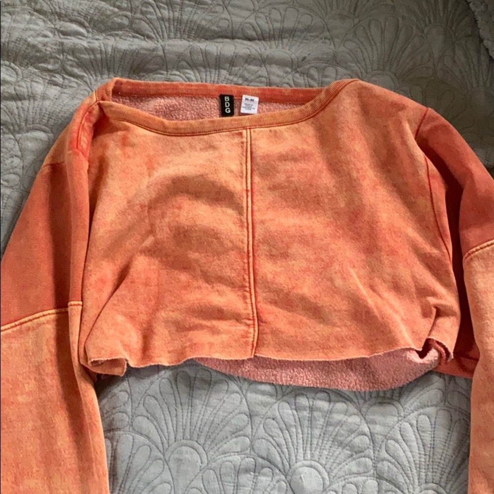 Urban outfitters cropped sweatshirt